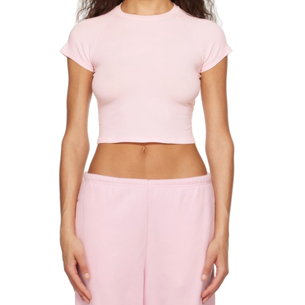 Skims vintage crop tee